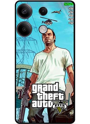 Силіконовий чохол бампер для infinix note 40 pro (x6850) з малюнком gta 6