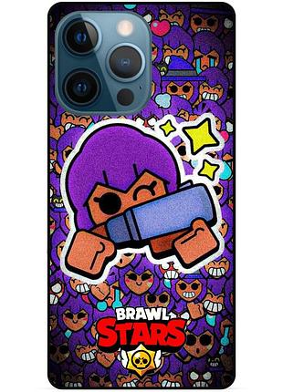 Чехол с героем шелли бравл старс brawl stars для xiaomi samsung motorola nokia iphone zte oppo realme