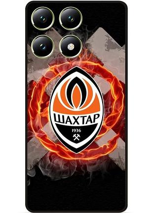 Силіконовий чохол бампер для xiaomi 14t з малюнком шахтер донецк