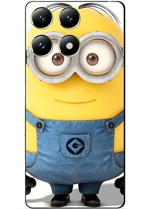 Силіконовий чохол бампер для xiaomi 14t з малюнком міньйон стюарт minion