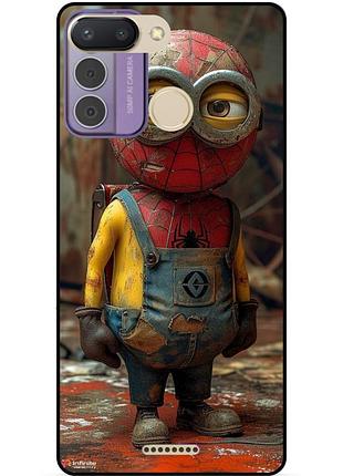 Силіконовий бампер чохол для xiaomi redmi 6 з малюнком миньон marvel человек паук