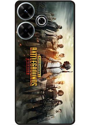 Силіконовий чохол бампер для infinix hot 30 play з малюнком пабг pubg