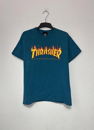 Thrasher flame logo tee original чоловіча футболка трешер оригінал