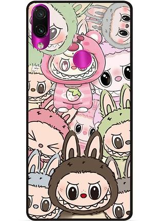 Силиконовый чехол бампер для huawei p smart z с рисунком лабубу labubu