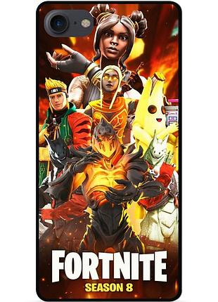 Силіконовий чохол бампер для huawei y5 2018 з малюнком fortnite marvel фортнайт марвел
