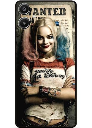 Чехол силиконовый бампер для samsung a07 с рисунком харли квинн joker