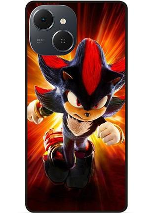Силиконовый чехол бампер для tecno spark 40c с рисунком соник 7
