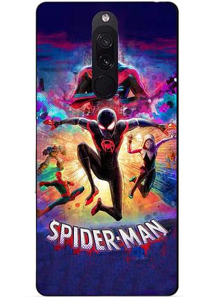 Силіконовий чохол бампер для xiaomi mi 9t / mi 9t pro spider man людина-павук