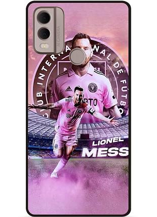 Силіконовий чохол бампер для nokia c22 з малюнком leo messi мессі
