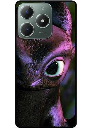 Силиконовый чехол для infinix hot 40 pro (x6837) с картинкой как приручить дракона dragon