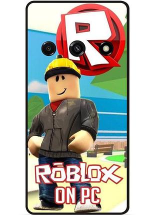 Силиконовый чехол для samsung j7 j710 с картинкой роблокс roblox