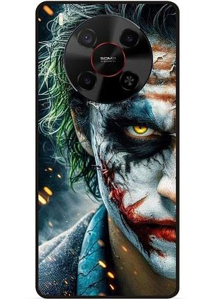 Чехол силиконовый бампер для zte nubia v70 max с рисунком джокер харли квинн joker