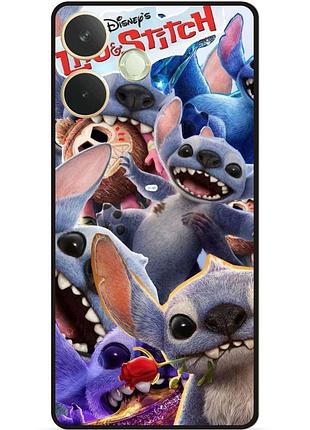 Силіконовий бампер чохол для oppo a5 pro з картинкою стіч stitch