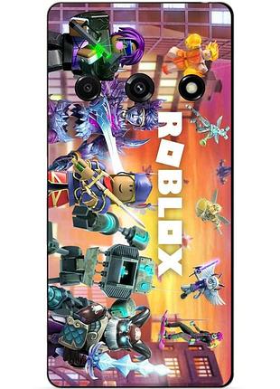 Силіконовий чохол бампер для samsung j5 j510 з картинкою роблокс roblox