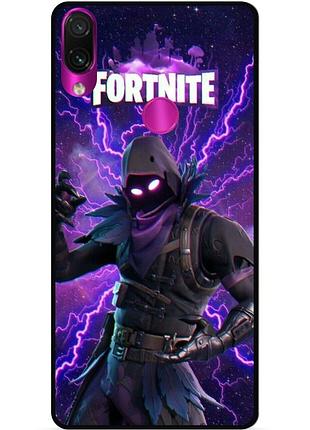 Силиконовый чехол бампер для huawei p smart z с картинкой fortnite фортнайт