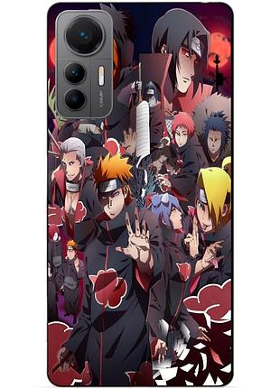 Силіконовий чохол бампер для xiaomi 12 lite з малюнком наруто naruto аніме
