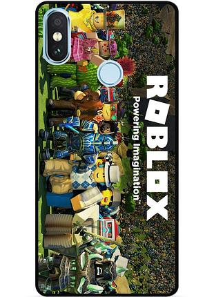 Силіконовий чохол бампер для xiaomi mi a2 lite lite з малюнком роблокс roblox 3, xiaomi mi a2 lite