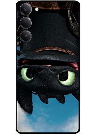 Силіконовий чохол бампер для xiaomi redmi 15 з малюнком как приручить дракона