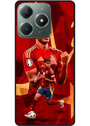 Силиконовый чехол бампер для infinix smart 8 plus (x6526) с рисунком lamine yamal ламин ямаль