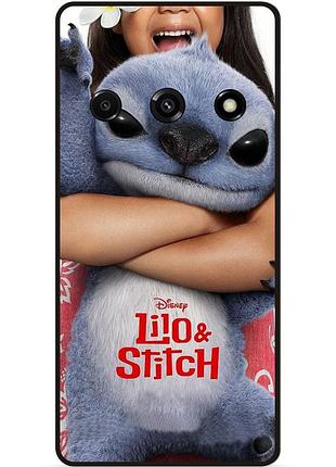 Силиконовый чехол бампер для samsung g530 g531 стич и лило stitch