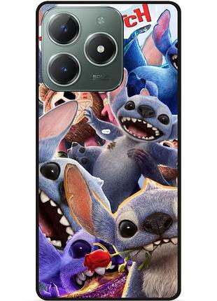 Силіконовий бампер чохол для tecno spark 20c з картинкою стіч stitch