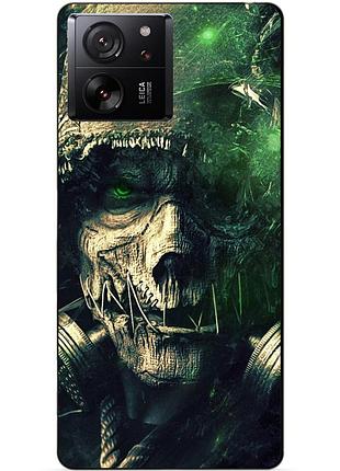 Чехол силиконовый бампер для xiaomi 13t pro с рисунком сталкер пугало джо́натан крейн бэтмен