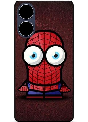 Силіконовий бампер чохол для oppo a98 з малюнком міньйон людина-павук spider man