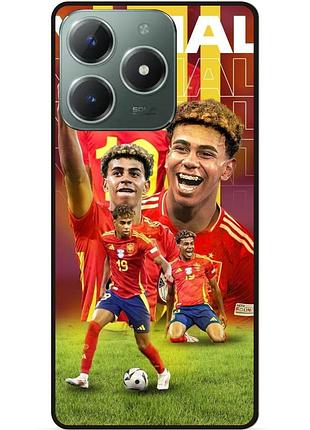 Чехол силиконовый бампер для infinix smart 8 plus (x6526) с рисунком ламин ямаль lamine yamal испания