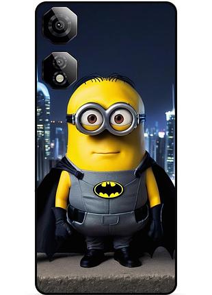 Чехол силиконовый бампер для zte nubia neo 2 5g с рисунком миньон бэтмен minion