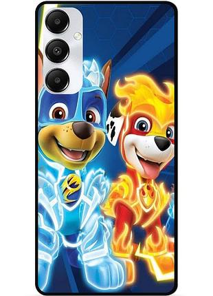 Силіконовий чохол бампер для samsung s24 fe з малюнком щенячий патруль
