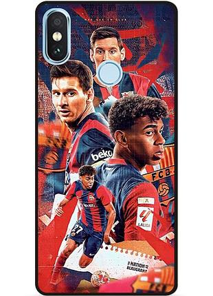 Чехол силиконовый бампер для xiaomi mi a2 с рисунком ламин ямаль lamine yamal messi
