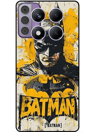 Чехол силиконовый бампер для tecno spark 30 pro с рисунком batman dc бэтмен