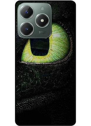 Силіконовий чохол бампер для infinix smart 8 (x6525) з малюнком как приручить дракона