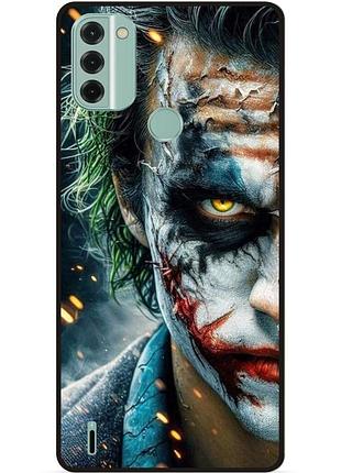 Чехол силиконовый бампер для nokia c31 с рисунком джокер харли квинн joker