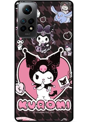 Силіконовий бампер чохол для xiaomi mi 10t з малюнком kuromi куроми
