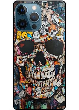 Силиконовый чехол череп скелет для xiaomi samsung motorola nokia iphone zte vivo oppo realme череп 03
