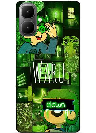 Чехол силиконовый бампер для infinix smart 10 вару 13 карт