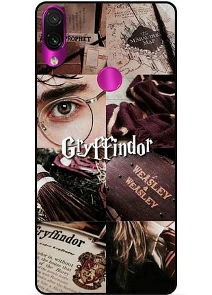 Силиконовый бампер чехол для huawei p40 lite e с рисунком gryffindor гриффиндор гарри поттер harry potter