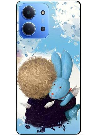 Чехол силиконовый бампер для xiaomi redmi 15c с рисунком любимый зайка гапчинская