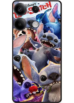 Силіконовий бампер чохол для infinix note 30 pro (x678b) з картинкою стіч stitch