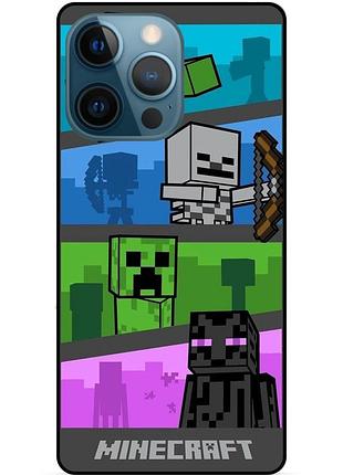 Силиконовый чехол minecraft майнкрафт для xiaomi samsung motorola nokia iphone zte vivo oppo realme tecno minecraft 28