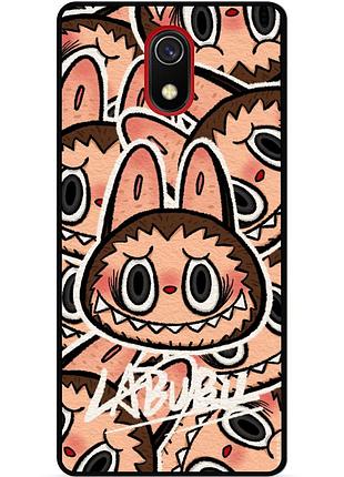 Силиконовый чехол бампер для samsung j6 plus с рисунком labubu лабубу