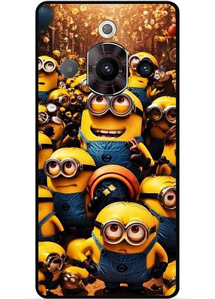 Силиконовый бампер чехол для zte nubia focus pro с картинкой minion миньоны