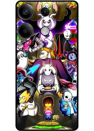 Силіконовий чохол бампер для infinix smart 7 hd з малюнком undertale андертейл