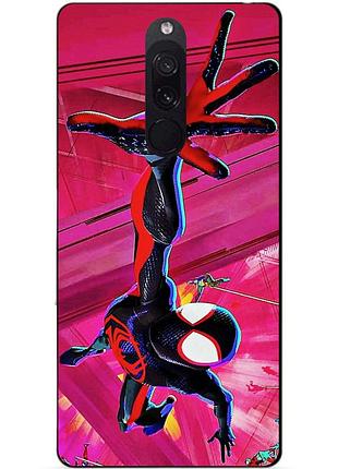 Силіконовий чохол бампер для xiaomi mi 9t / mi 9t pro з малюнком spider man людина-павук