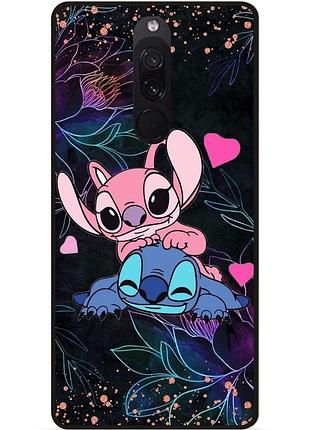Силиконовый чехол бампер для xiaomi mi 9t / mi 9t pro с рисунком стич stitch