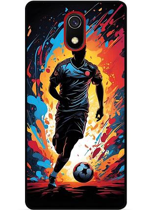 Силіконовий чохол бампер для samsung j5 j530 з малюнком футбол мяч