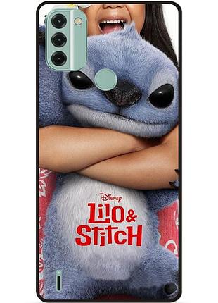 Силіконовий бампер чохол для nokia c31 стіч stitch