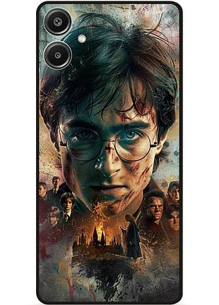 Силиконовый бампер чехол для samsung a07 с рисунком harry potter гарри поттер