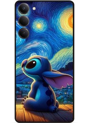 Силиконовый бампер чехол для xiaomi redmi 15 stitch лило и стич